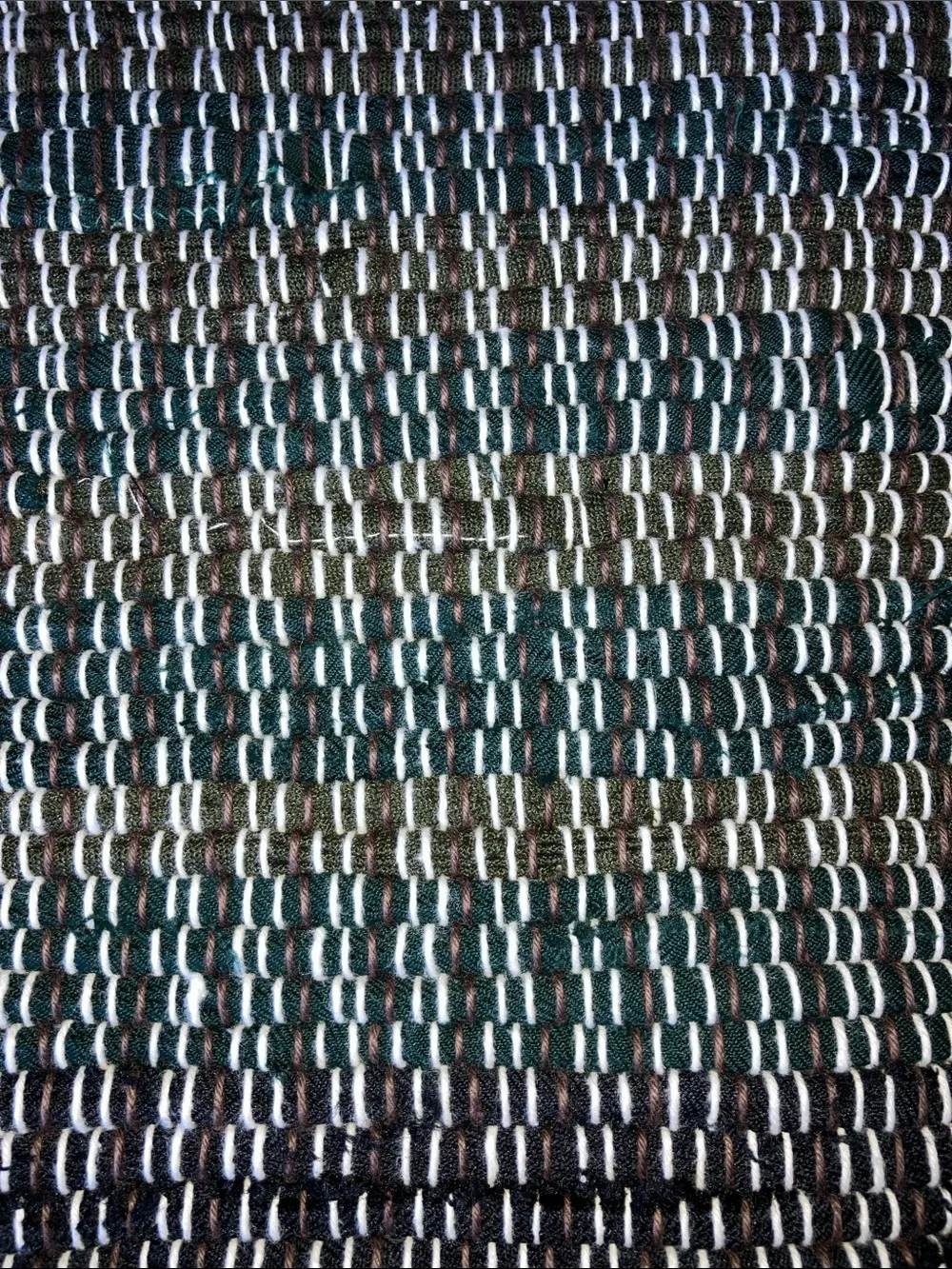 Handmade rag rug